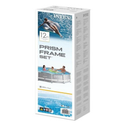 Schwimmbecken INTEX PRISM FRAME Ø 366x76 cm