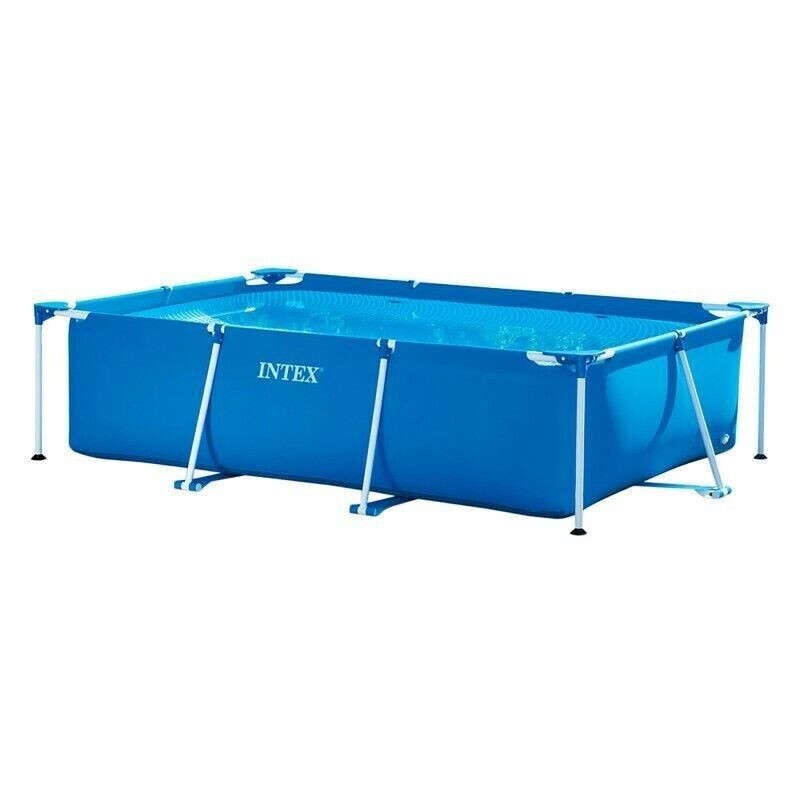 Intex Swimming Pool 300x200x75cm Schwimmbecken Frame Stahlwandbecken Schwimmbad