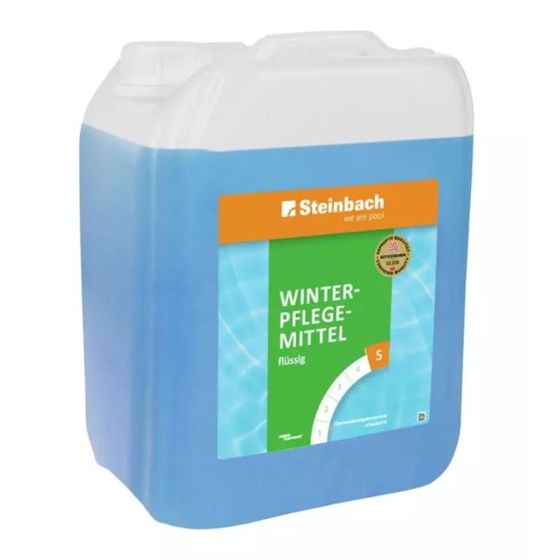 Steinbach Winterpflegemittel 5 Liter Winter für Pool Winterschutz Überwinterung