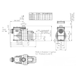 Poolpumpe SPECK Exklusiv 15 Schwimmbadpumpe 15m3/h 230V Filterpumpe bis 90m³