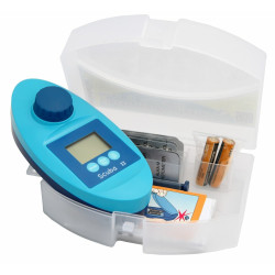 SCUBA II Pooltester Digital Pool Photometer Schwimmbad Chlor + pH Testkit Set