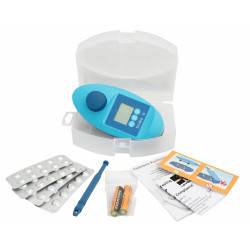 SCUBA II Pooltester Digital Pool Photometer Schwimmbad Chlor + pH Testkit Set