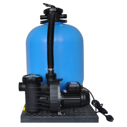 Sandfilteranlage OKU Bali mit Poolpumpe AquaTechnix Aqua Plus 230 Volt