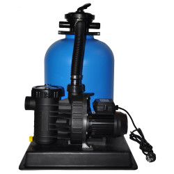 Sandfilteranlage OKU Bali mit Poolpumpe AquaTechnix Aqua Plus 230 Volt