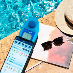 Pooltester Scuba 3S Lovibond Pool Photometer Wassertestgerät mit APP