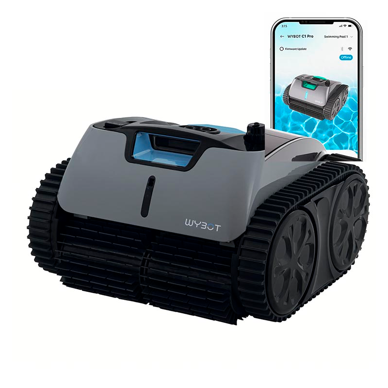 Akku Poolroboter Wybot E-TRON i20 NG Kabellos Poolreiniger mit APP