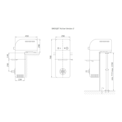 Gegenstromanlage BADU Jet Active Version 2 230 Volt 0,75 kW Einhänge-Gegenstromanlage