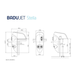 Gegenstromanlage BADU Jet Stella 400 Volt 3 kW Einhänge-Gegenstromanlage