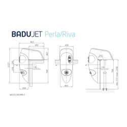 Gegenstromanlage BADU Jet Perla 230 Volt 1,6 kW Einhänge-Gegenstromanlage