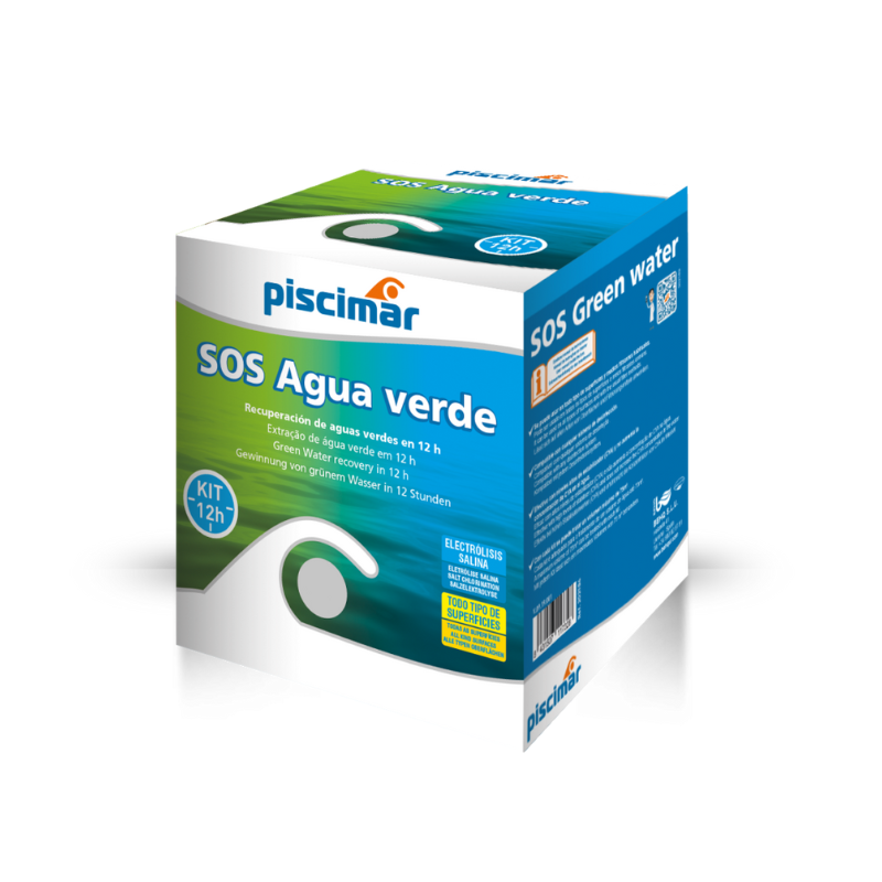 Schockbehandlungs-Set Piscimar SOS Agua verde