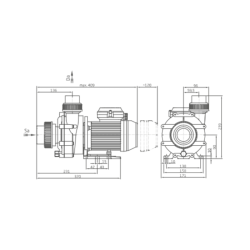 Whirlpoolpumpe Speck Badu 47 Spa-Umwälzpumpe 230 Volt