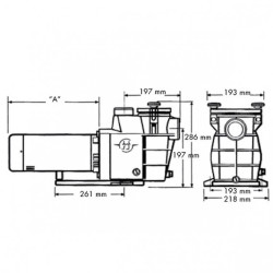 Poolpumpe Hayward StarPump IE2 Filterpumpe Einphasig